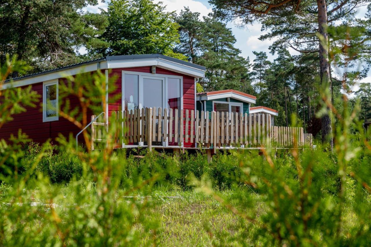 Naturcamping Lueneburger Heide - Chalets & Tiny Haeuser Soltau Luaran gambar
