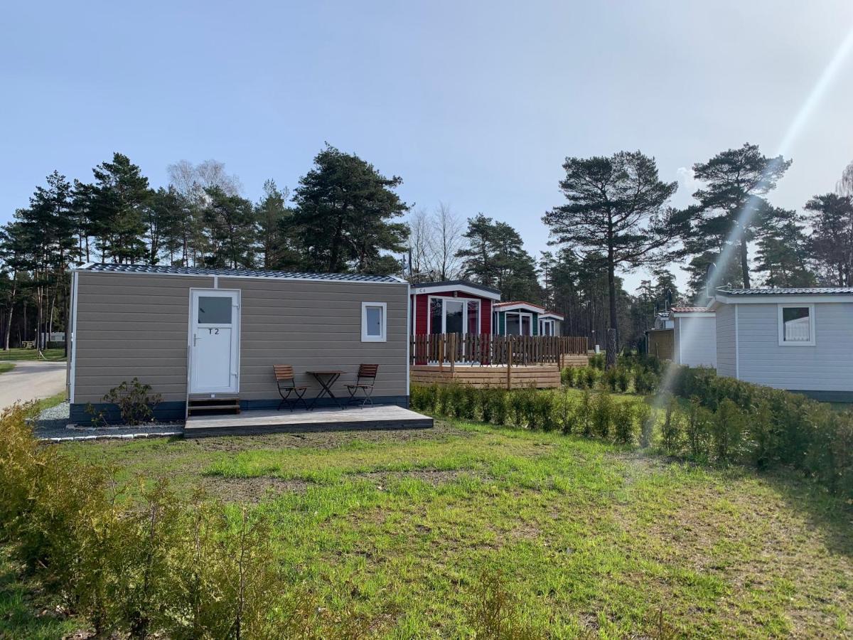 Naturcamping Lueneburger Heide - Chalets & Tiny Haeuser Soltau Luaran gambar