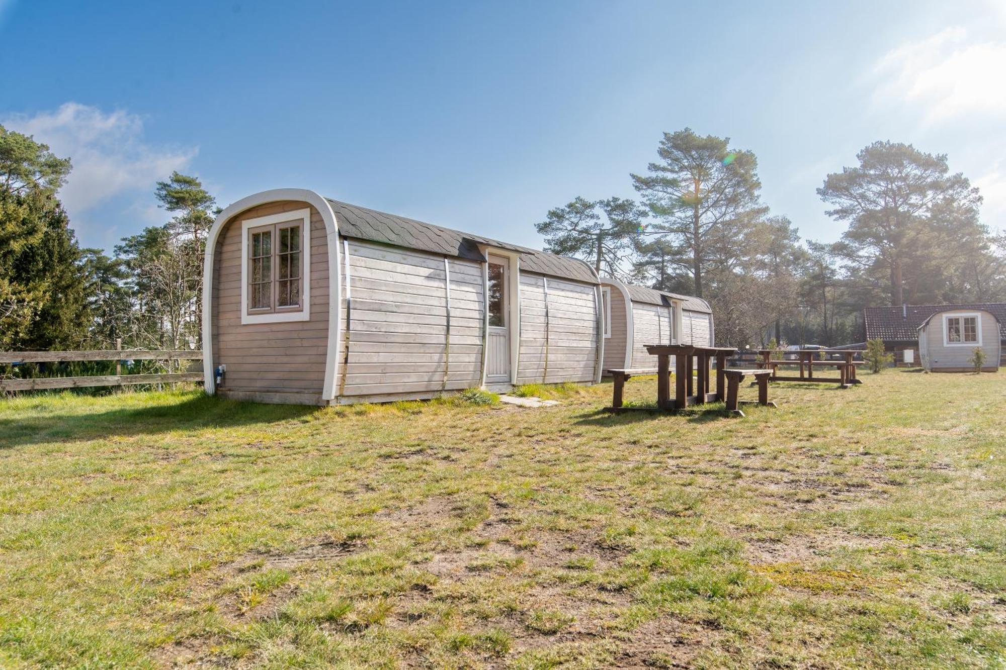 Naturcamping Lueneburger Heide - Chalets & Tiny Haeuser Soltau Luaran gambar
