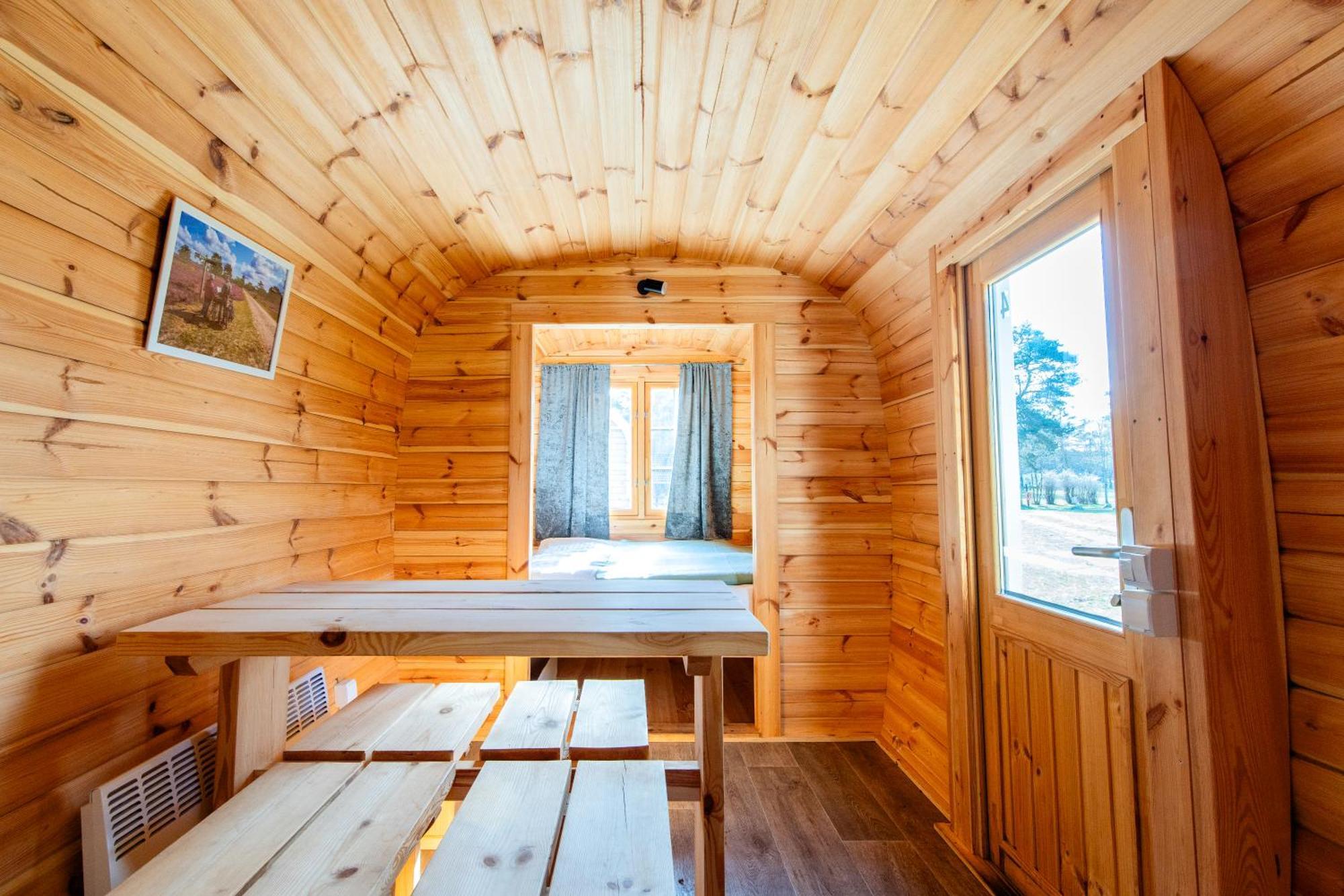 Naturcamping Lueneburger Heide - Chalets & Tiny Haeuser Soltau Luaran gambar