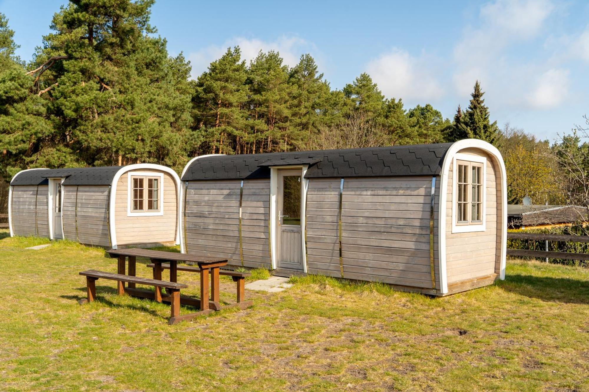 Naturcamping Lueneburger Heide - Chalets & Tiny Haeuser Soltau Luaran gambar