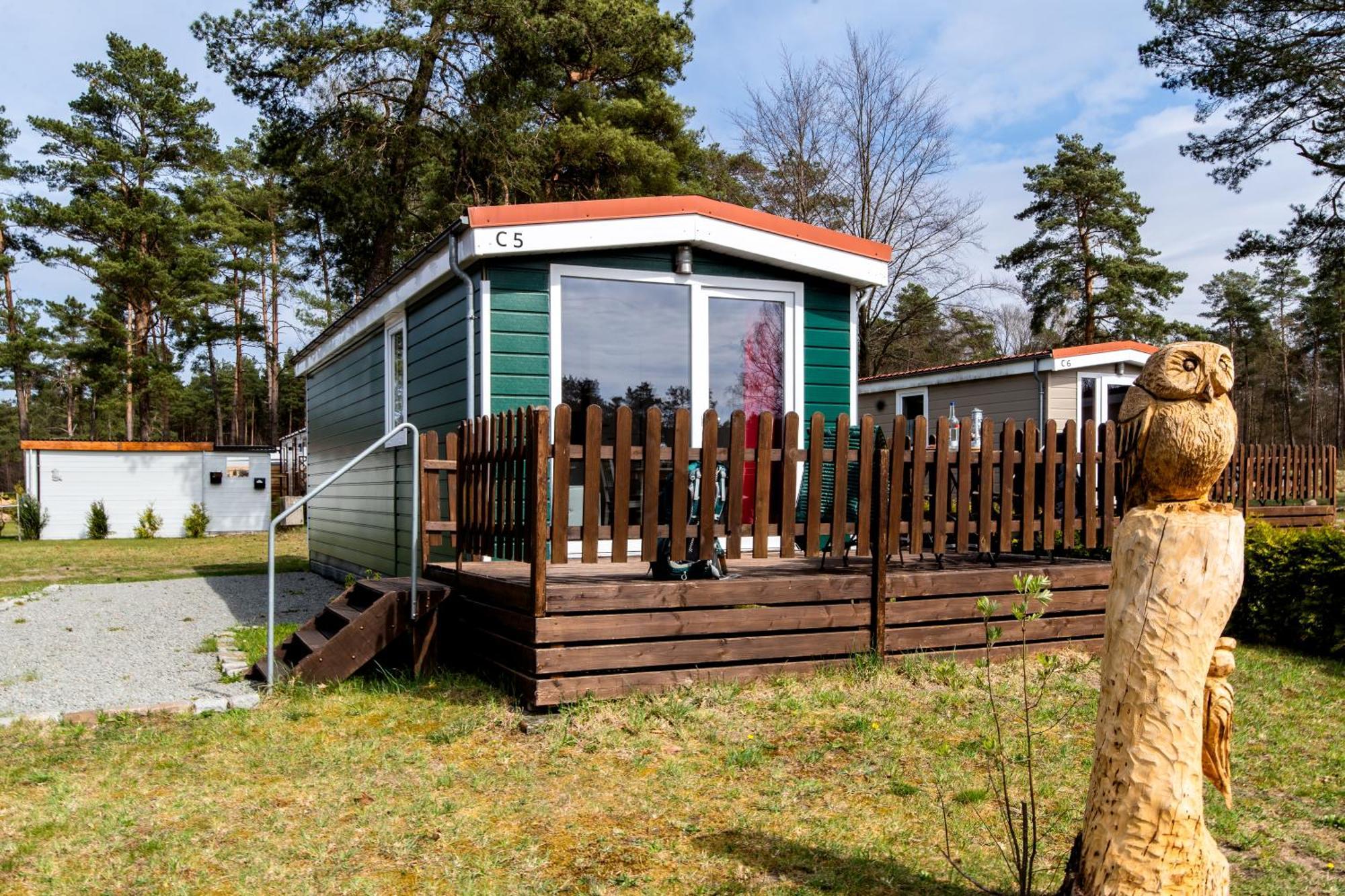 Naturcamping Lueneburger Heide - Chalets & Tiny Haeuser Soltau Luaran gambar