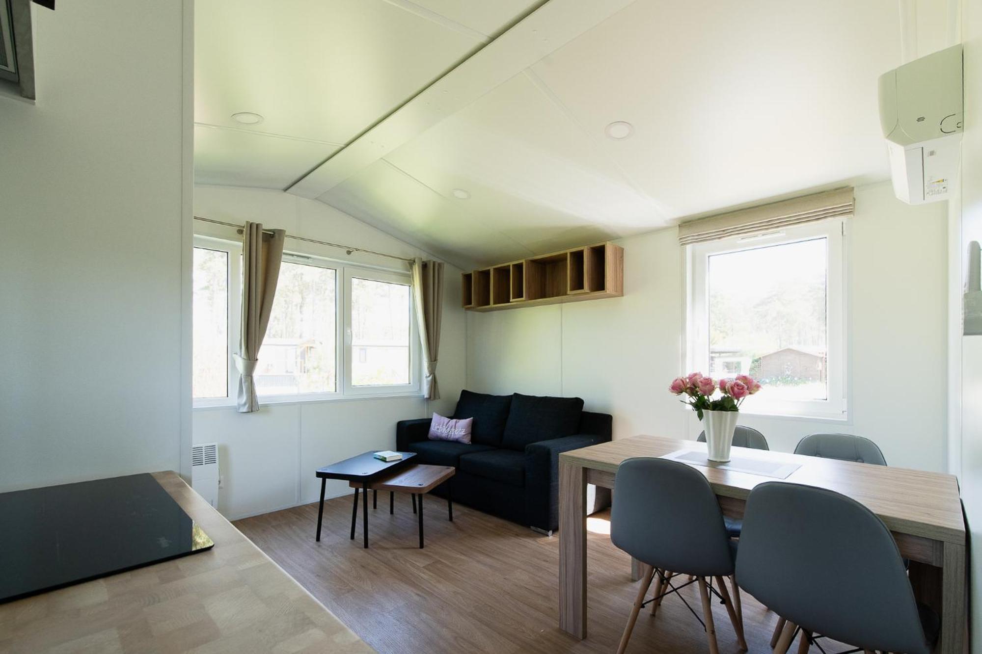 Naturcamping Lueneburger Heide - Chalets & Tiny Haeuser Soltau Luaran gambar