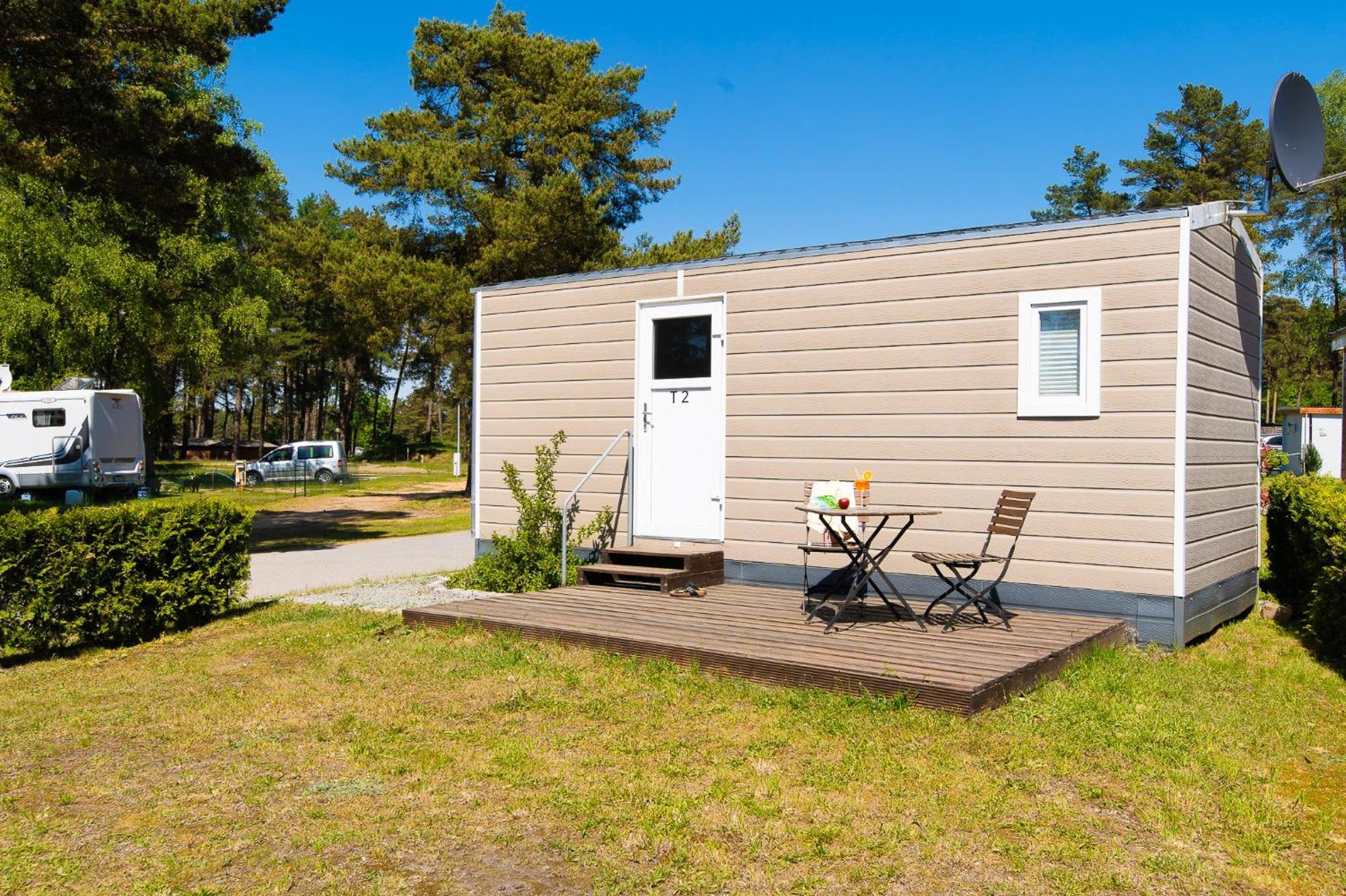 Naturcamping Lueneburger Heide - Chalets & Tiny Haeuser Soltau Luaran gambar